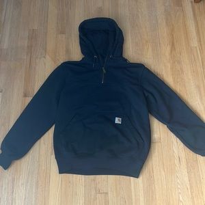 Navy Blue Carhartt Quarter Zip